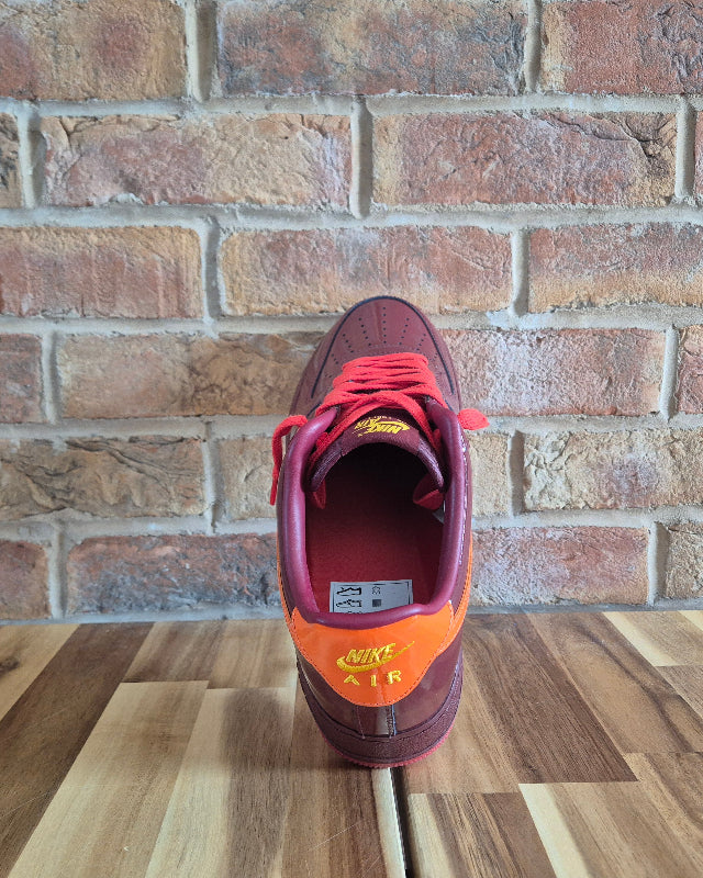 Nike Air force 1 Dark Team Red UK10