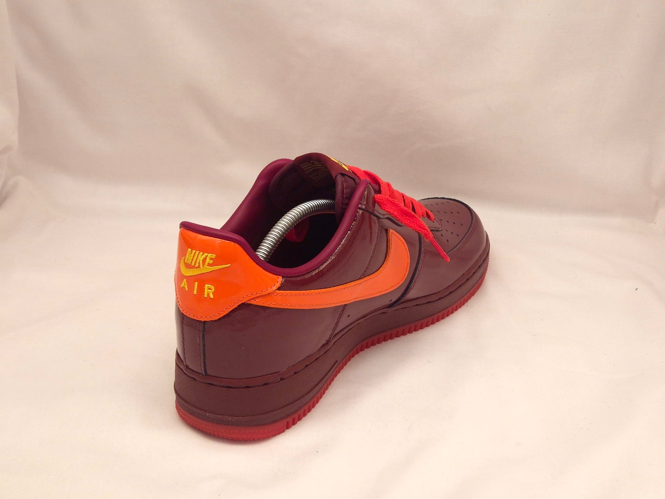 Nike Air force 1 Dark Team Red UK10