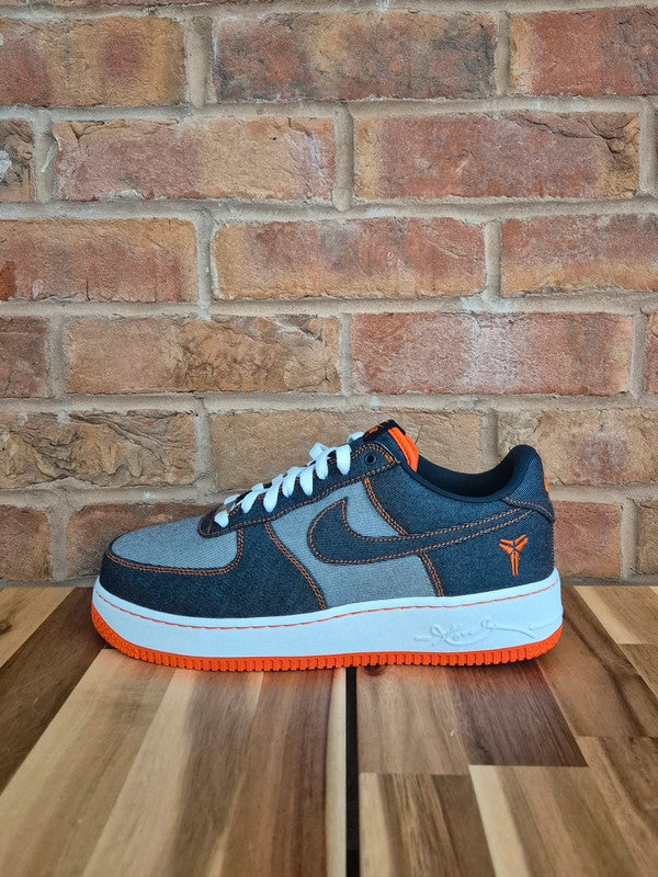 Nike Air force 1 protro denim Kobe Bryant UK10