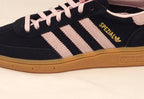 Adidas Black &amp; Pink Spezial Suede Trainers UK 4