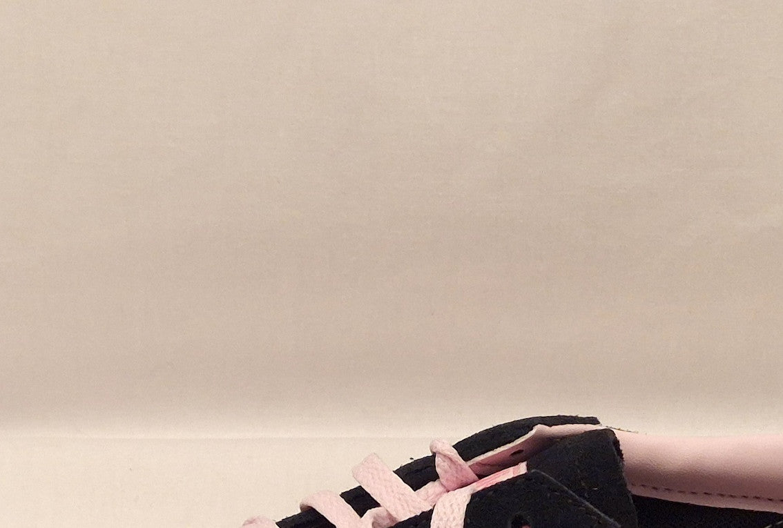 Adidas Black &amp; Pink Spezial Suede Trainers UK 4