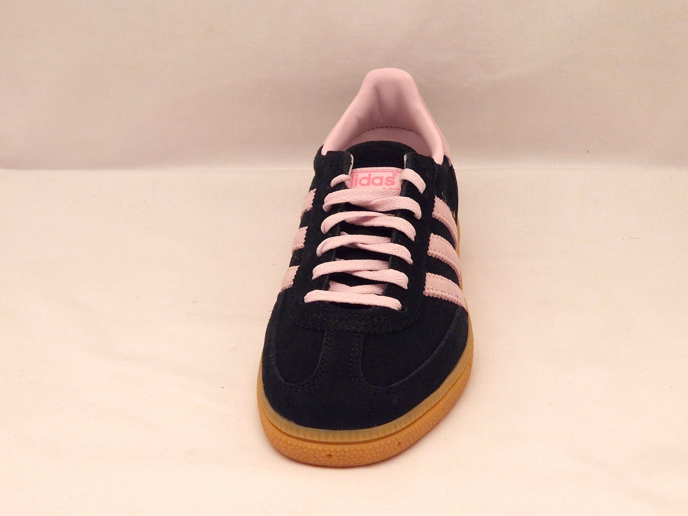 Adidas Black &amp; Pink Spezial Suede Trainers UK 4