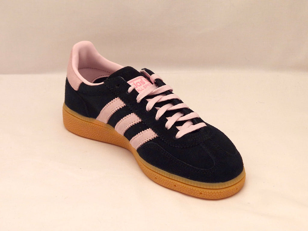Adidas Black &amp; Pink Spezial Suede Trainers UK 4