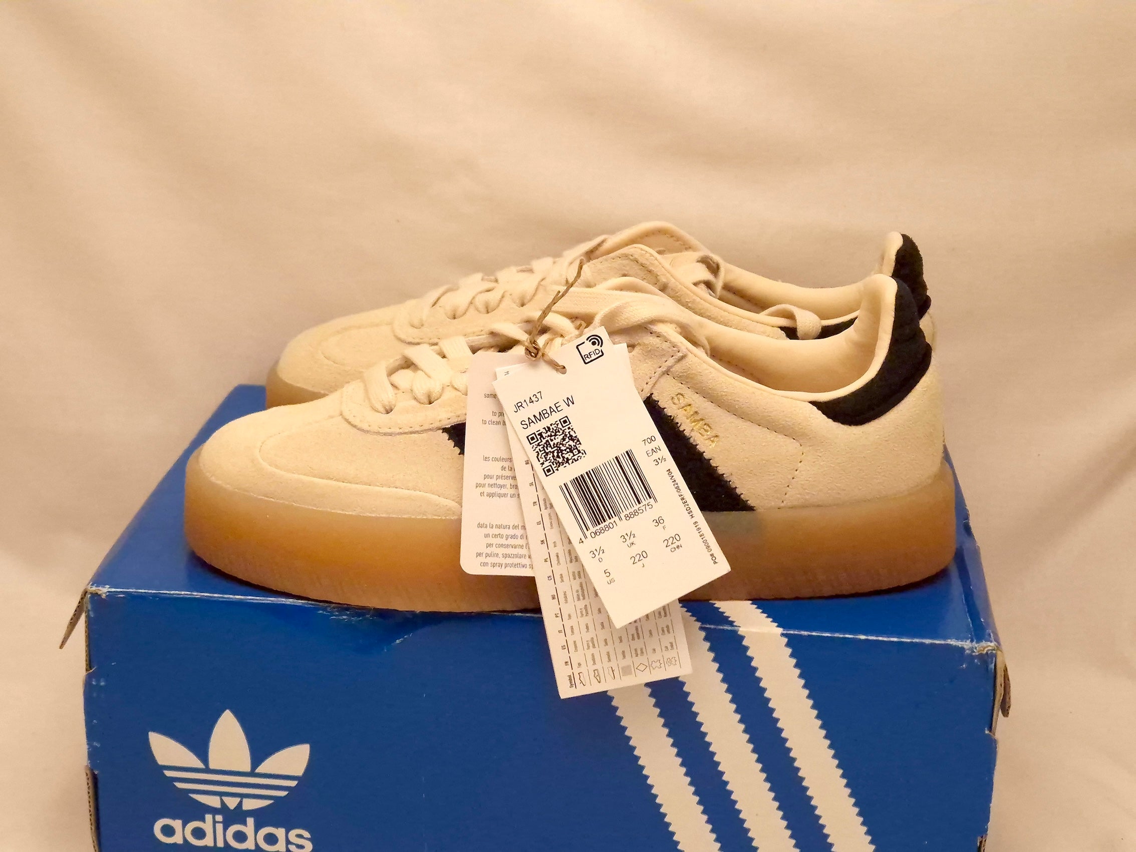 Adidas Samba W Trainers – UK 3.5 – Brand New in Box – Never Worn
