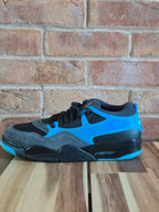 Nike Air Jordan 4 Rm Mens Uk10.5 Black Gamma Blue Brand New In Box