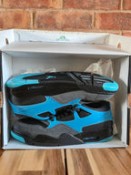 Nike Air Jordan 4 Rm Mens Uk10.5 Black Gamma Blue Brand New In Box