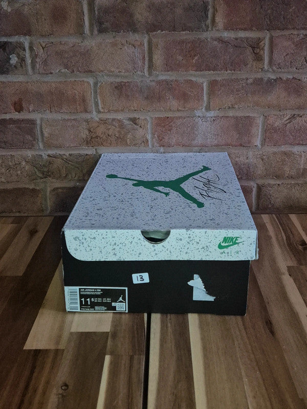 Nike Air Jordan 4 Rm Mens Uk10.5 Black Gamma Blue Brand New In Box